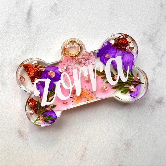 🐾 Resin Dog Tags 🐶 - Picture 1 of 17